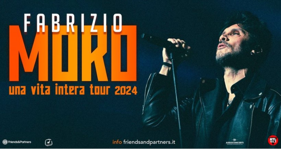 Fabrizio Moro UNA VITA INTERA TOUR